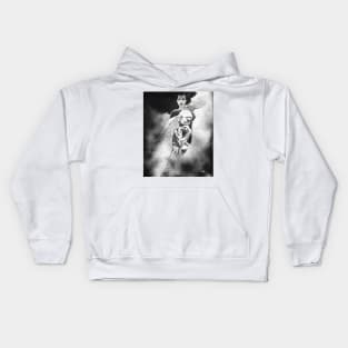 "Beautiful Thinker" Illustration Kids Hoodie